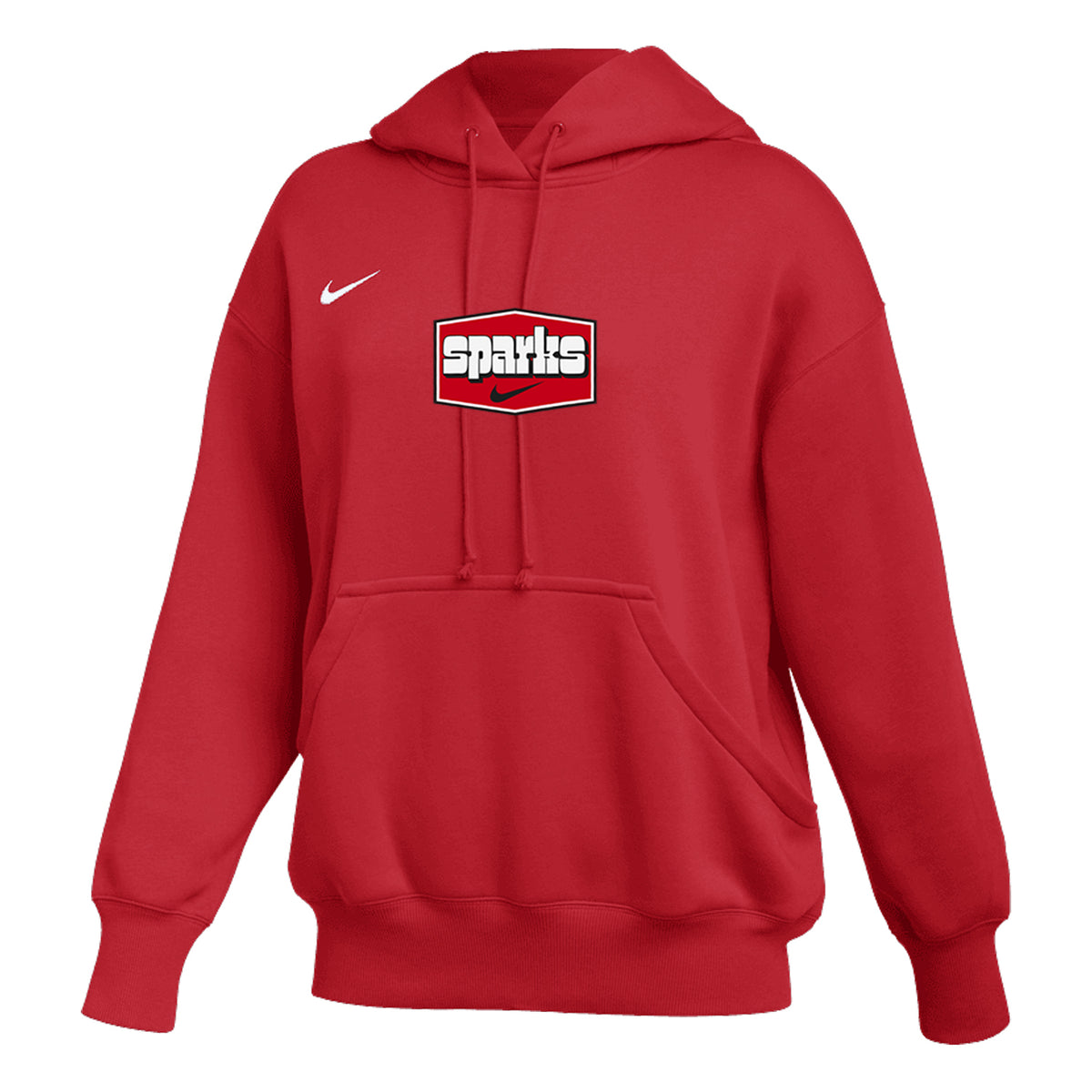 WOMENS NIKE SPARKS EMBROIDERED TEAM PHOENIX FLEECE HOODIE