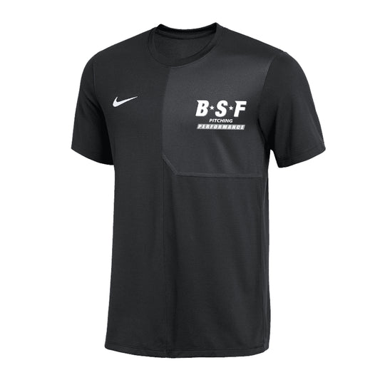 MENS NIKE BSF PP UV COACH SHORT SLEEVE TOP