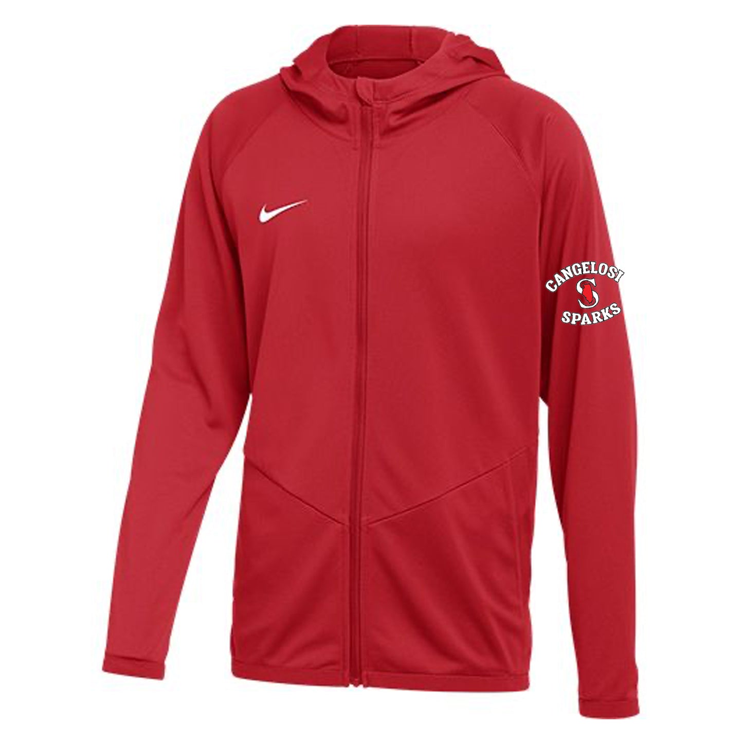 YOUTH NIKE SPARKS TEAM RELENTLESS FULL ZIP HOODIE
