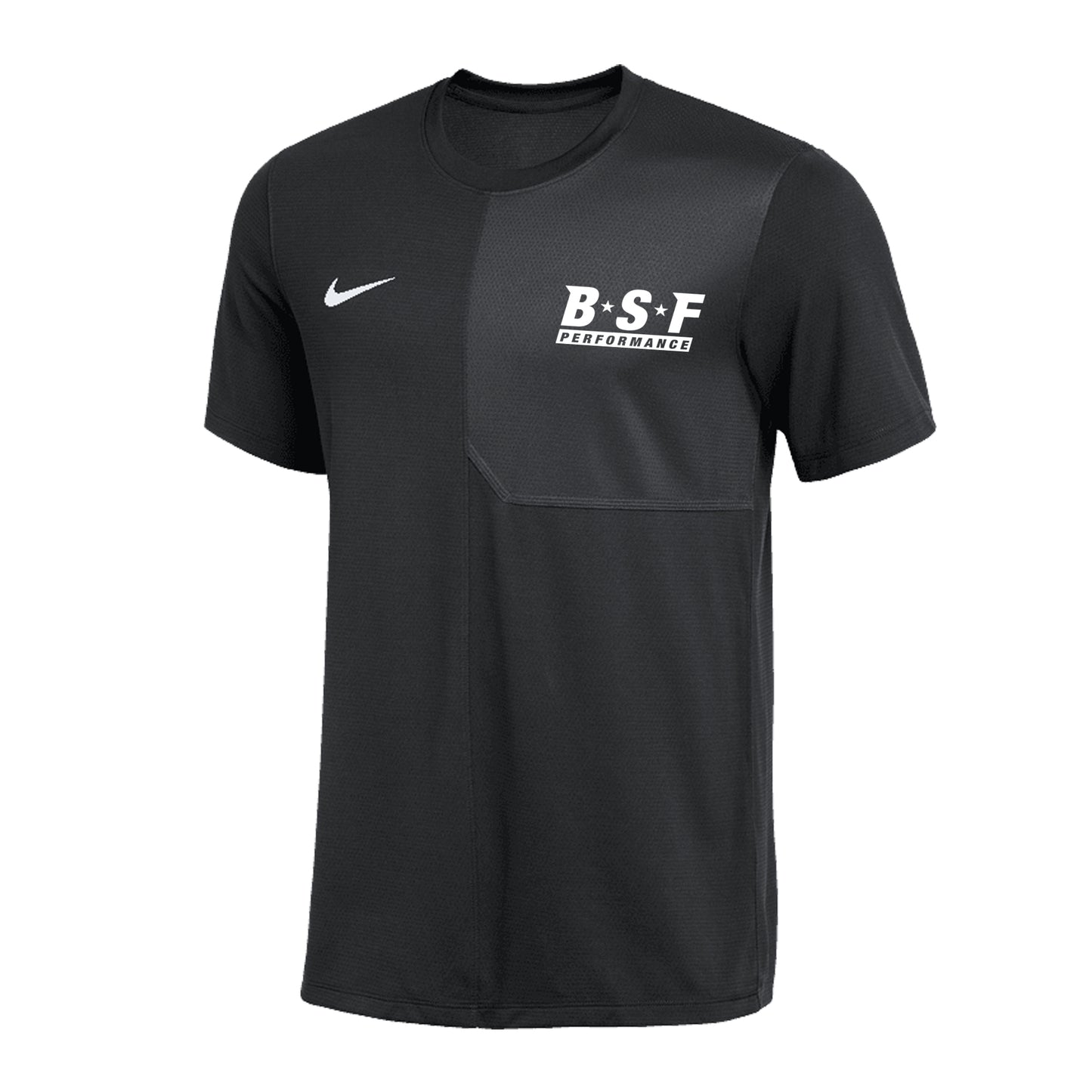 MENS NIKE BSF UV COACH SHORT SLEEVE TOP