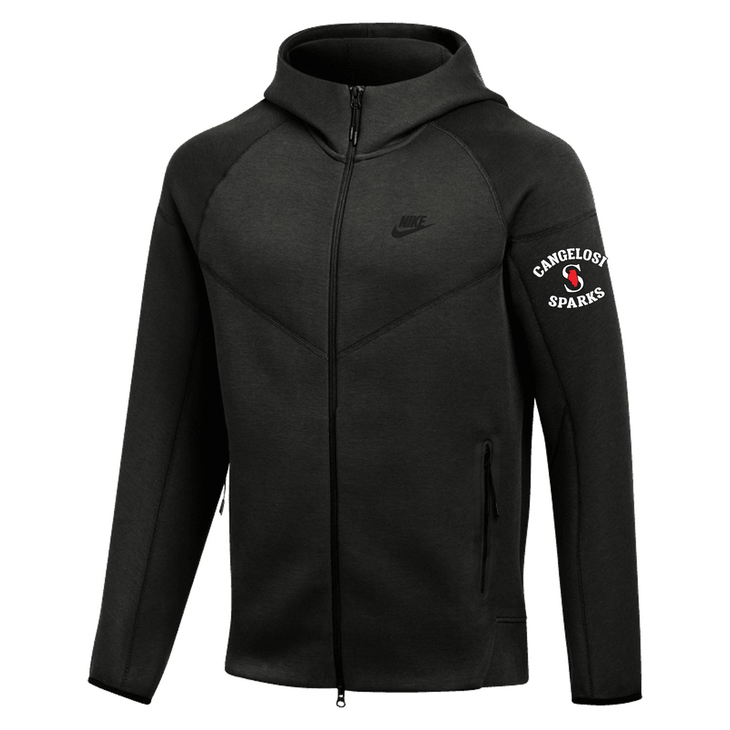 MENS NIKE SPARKS SPORTSWEAR TECH FLEECE FULL ZIP