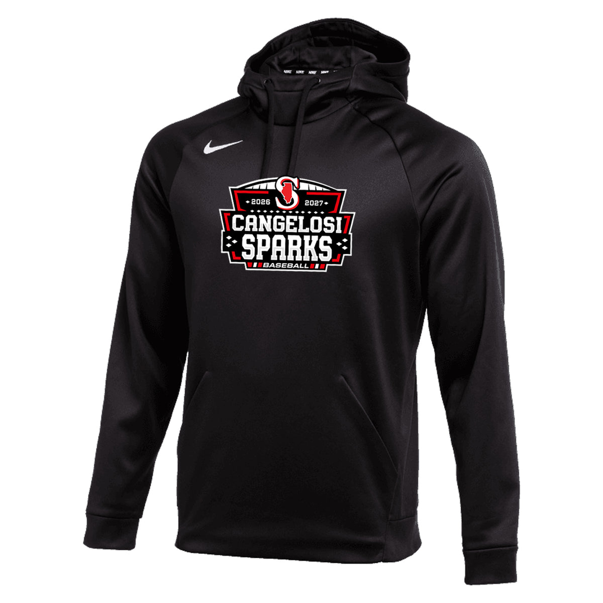 MENS NIKE SPARKS THERMA HOODIE
