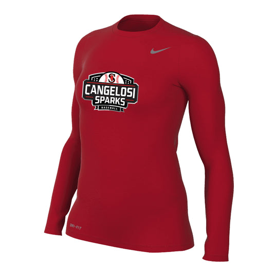 WOMENS NIKE SPARKS LEGEND LONG SLEEVE