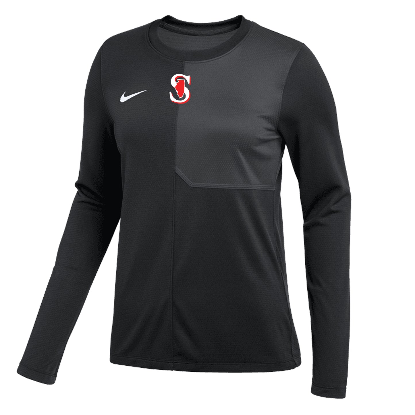 WOMENS NIKE SPARKS UV COACH LS TOP