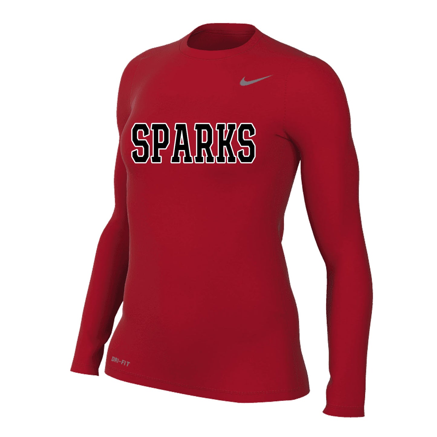 WOMENS NIKE SPARKS 2 LEGEND LONG SLEEVE