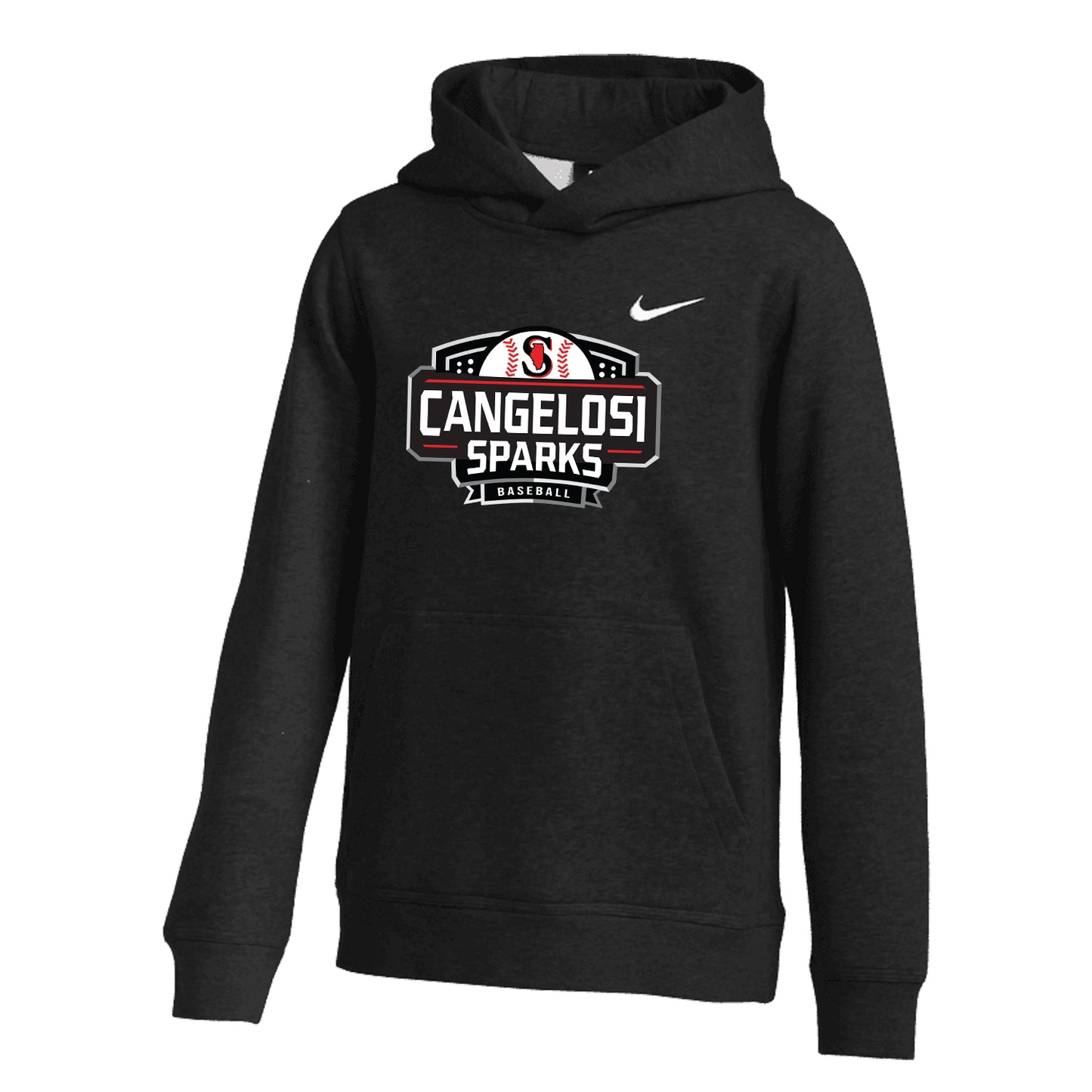 YOUTH NIKE SPARKS CLUB FLEECE HOODIE