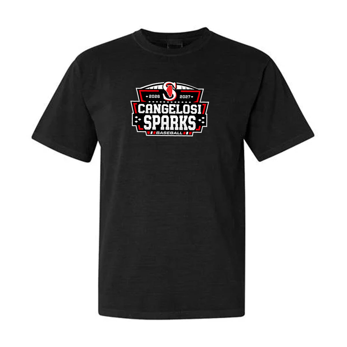 YOUTH  COMFORT COLORS SPARKS MAIN SHORT SLEEVE