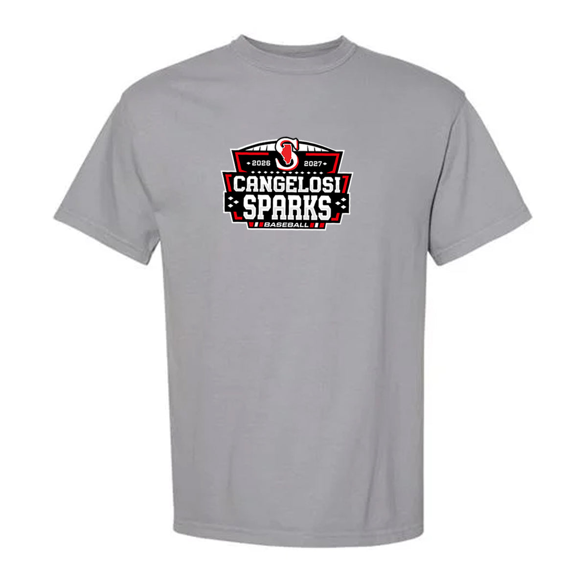 YOUTH  COMFORT COLORS SPARKS MAIN SHORT SLEEVE