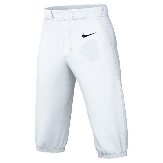 WHITE NIKE SHORT BASEBALL PANTS