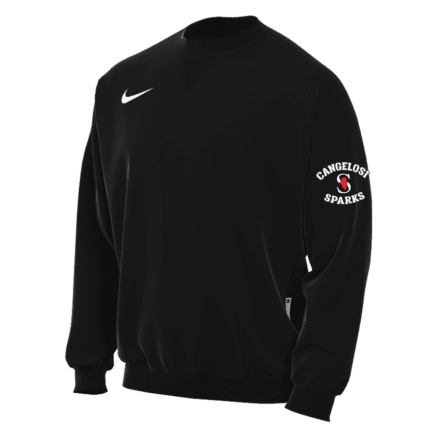 MENS NIKE SPARKS TEAM FLEECE CREW LONG SLEEVE