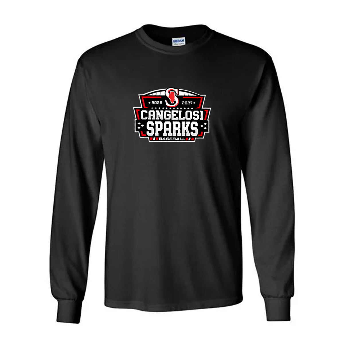 YOUTH GILDAN SPARKS MAIN LONG SLEEVE