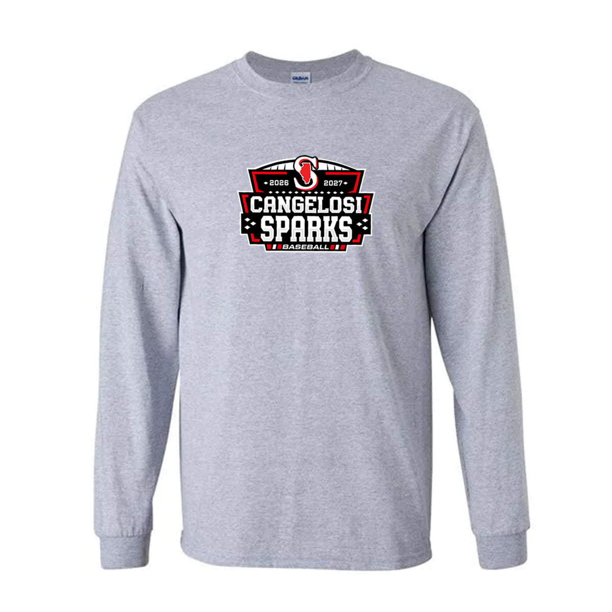 YOUTH GILDAN SPARKS MAIN LONG SLEEVE
