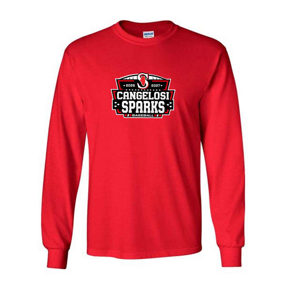 ADULT GILDAN SPARKS MAIN LONG SLEEVE