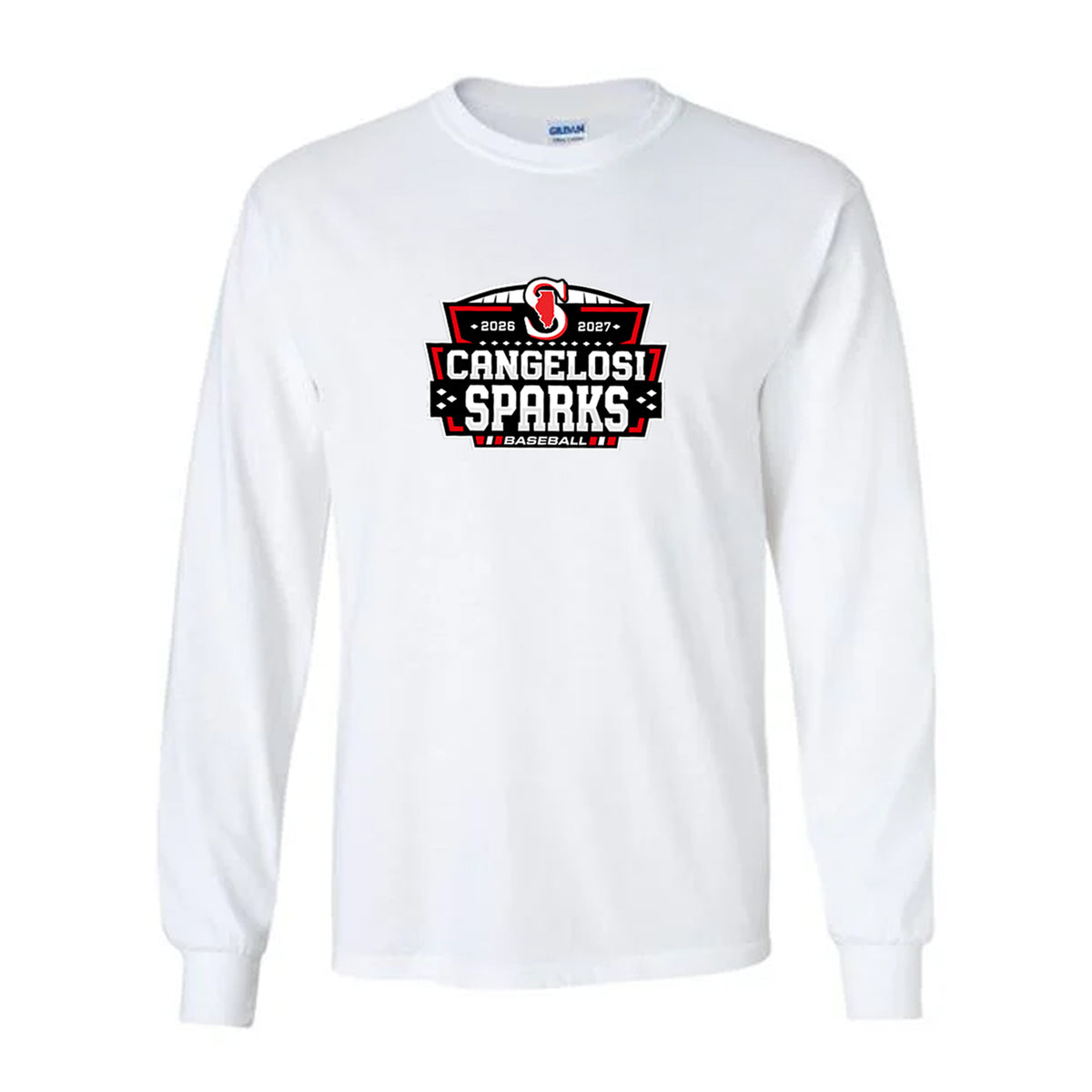 YOUTH GILDAN SPARKS MAIN LONG SLEEVE