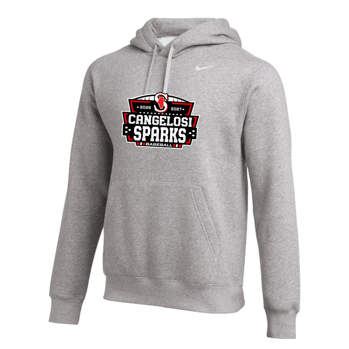 WOMENS NIKE SPARKS MAIN CLUB FLEECE HOODIE