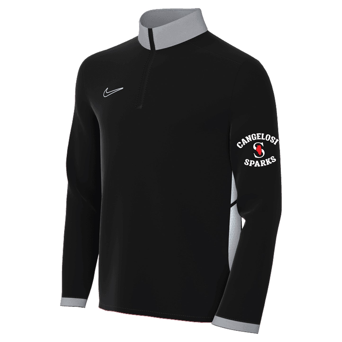 YOUTH NIKE SPARKS ACADEMY HALF ZIP TOP