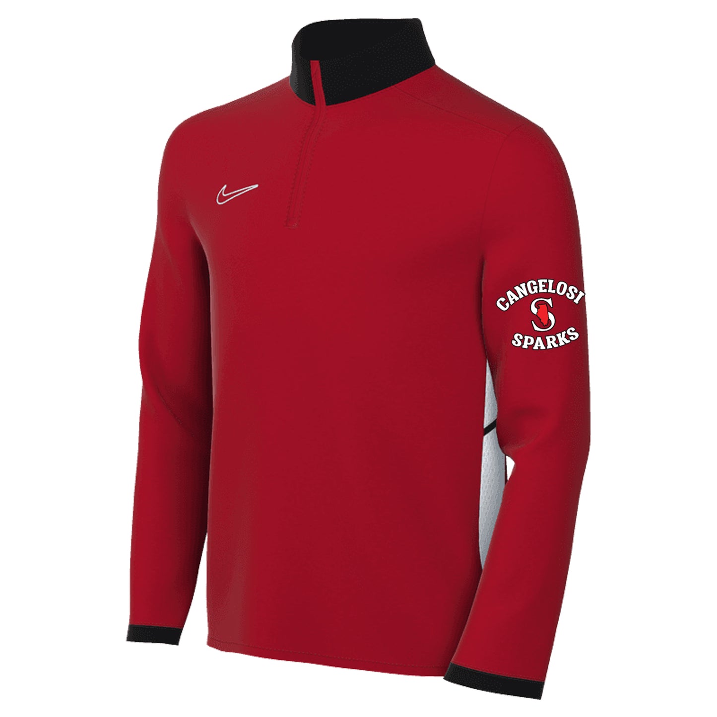 YOUTH NIKE SPARKS ACADEMY HALF ZIP TOP