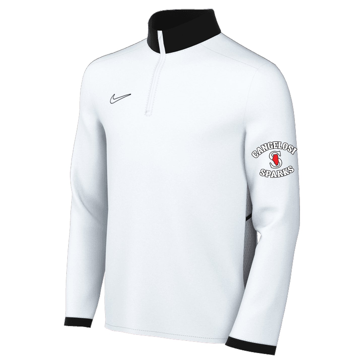 YOUTH NIKE SPARKS ACADEMY HALF ZIP TOP