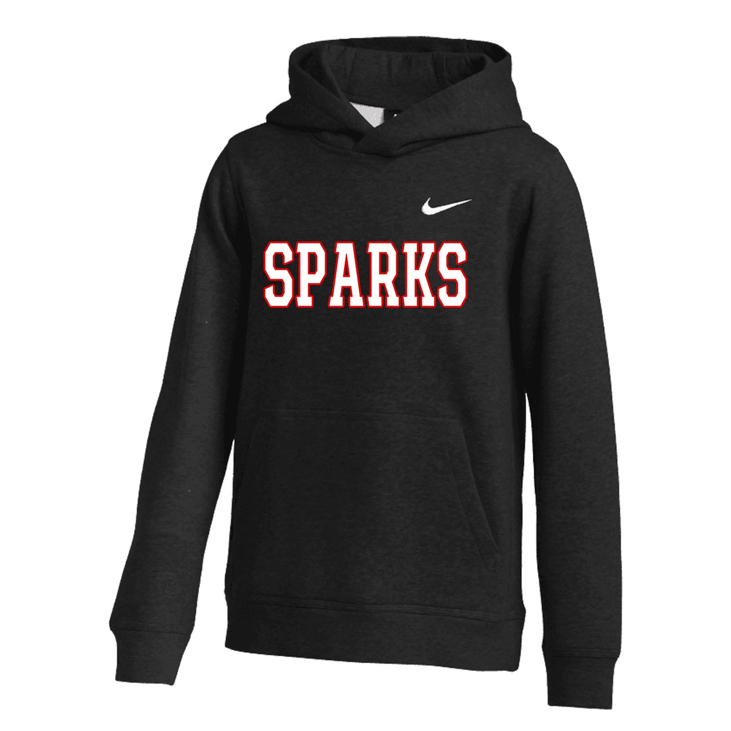 YOUTH NIKE SPARKS 2 CLUB FLEECE HOODIE