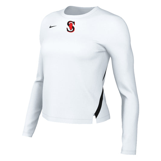 WOMENS NIKE SPARKS LS WARMUP TOP