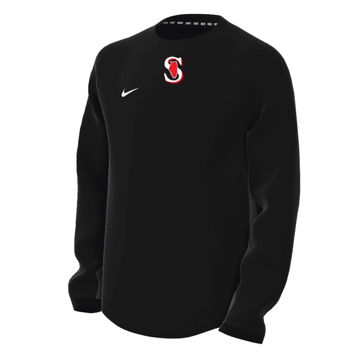 YOUTH NIKE SPARKS LS PREGAME CREW TOP