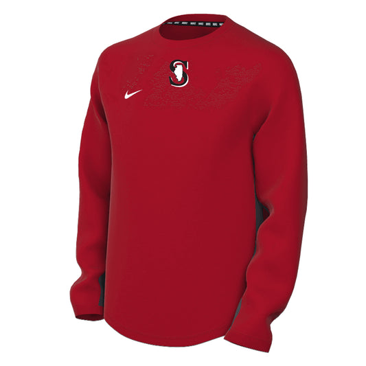 YOUTH NIKE SPARKS LS PREGAME CREW TOP