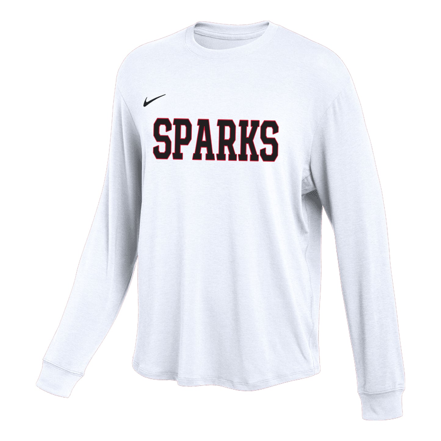 WOMENS NIKE SPARKS ONE RELAXED LS TOP