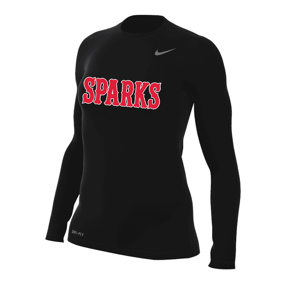 WOMENS NIKE SPARKS LEGEND LONG SLEEVE