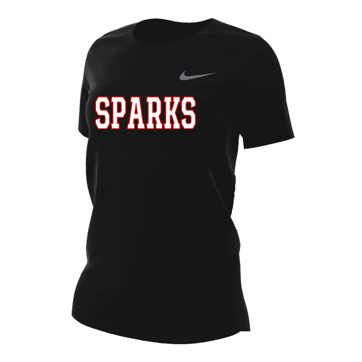 WOMENS NIKE SPARKS 2 LEGEND SHORT SLEEVE
