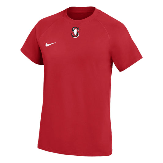 WOMENS NIKE SPARKS PARK SS TOP