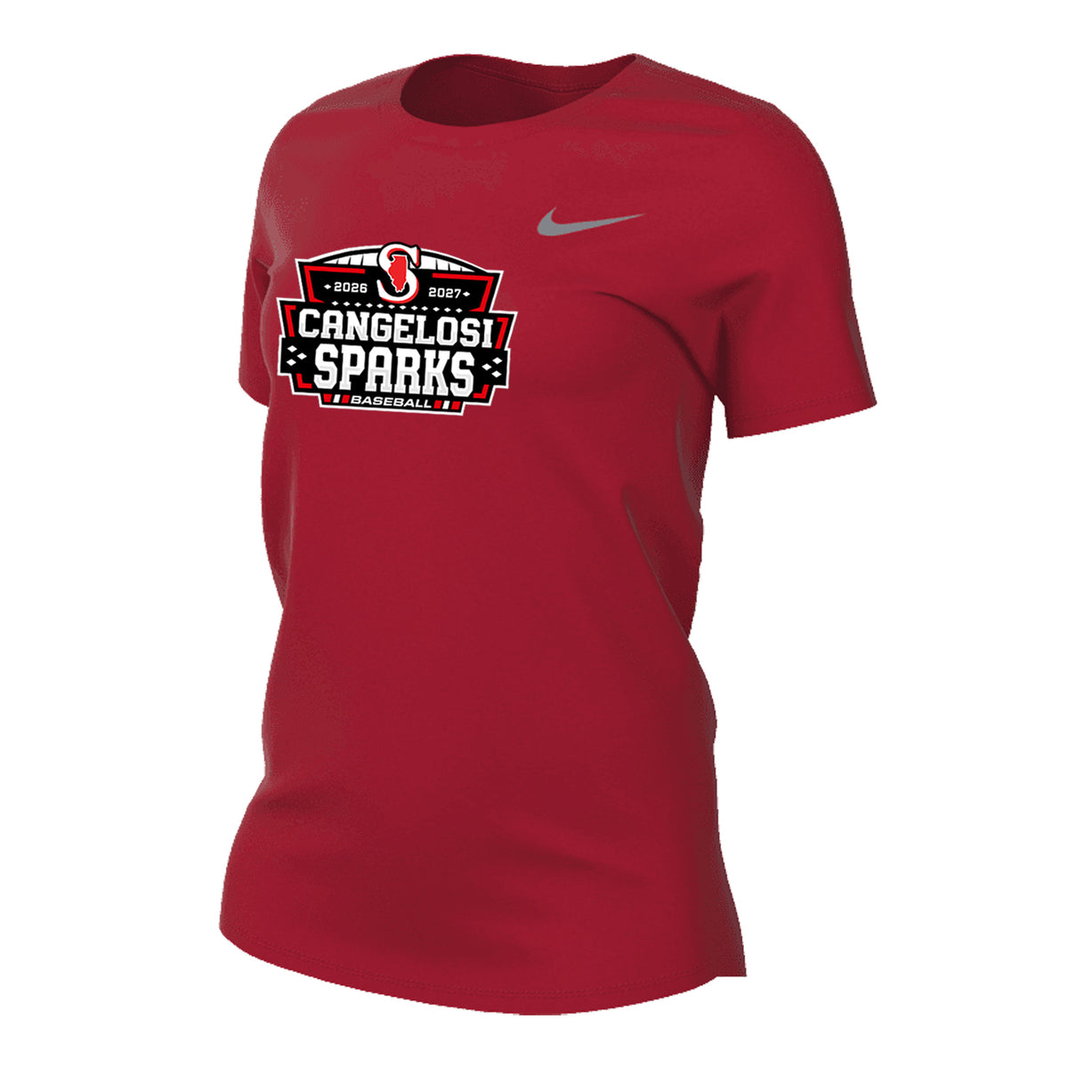 WOMENS NIKE SPARKS MAIN LEGEND SHORT SLEEVE