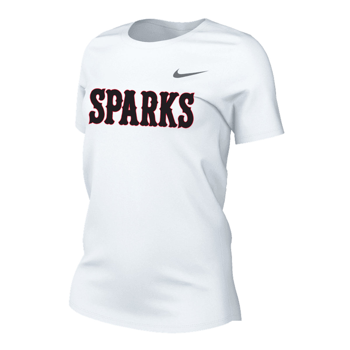 WOMENS NIKE SPARKS LEGEND SHORT SLEEVE