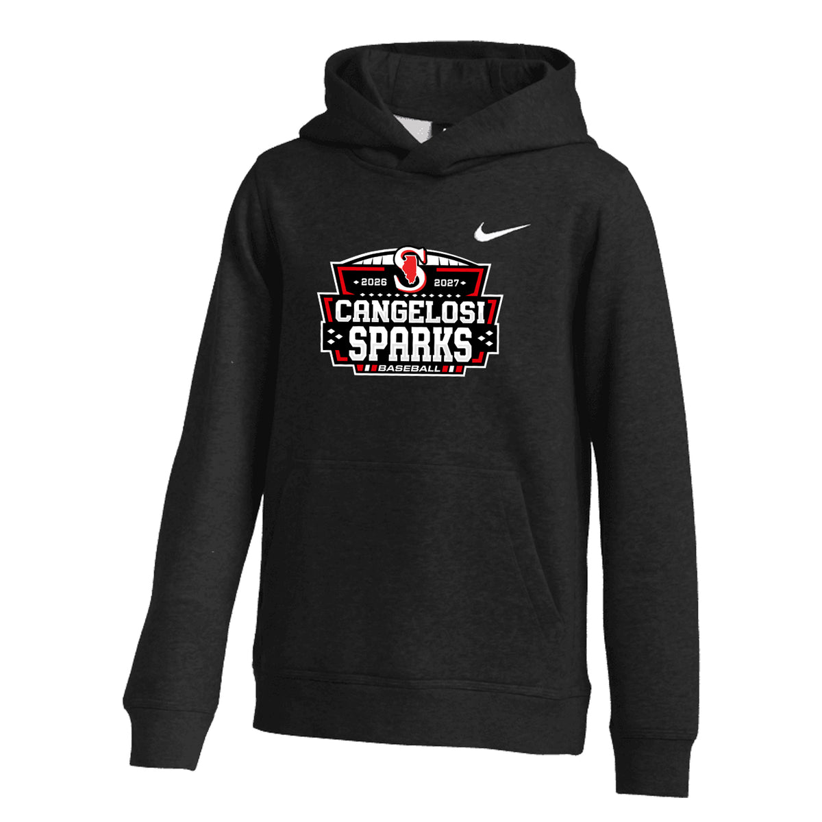 YOUTH NIKE SPARKS MAIN CLUB FLEECE HOODIE