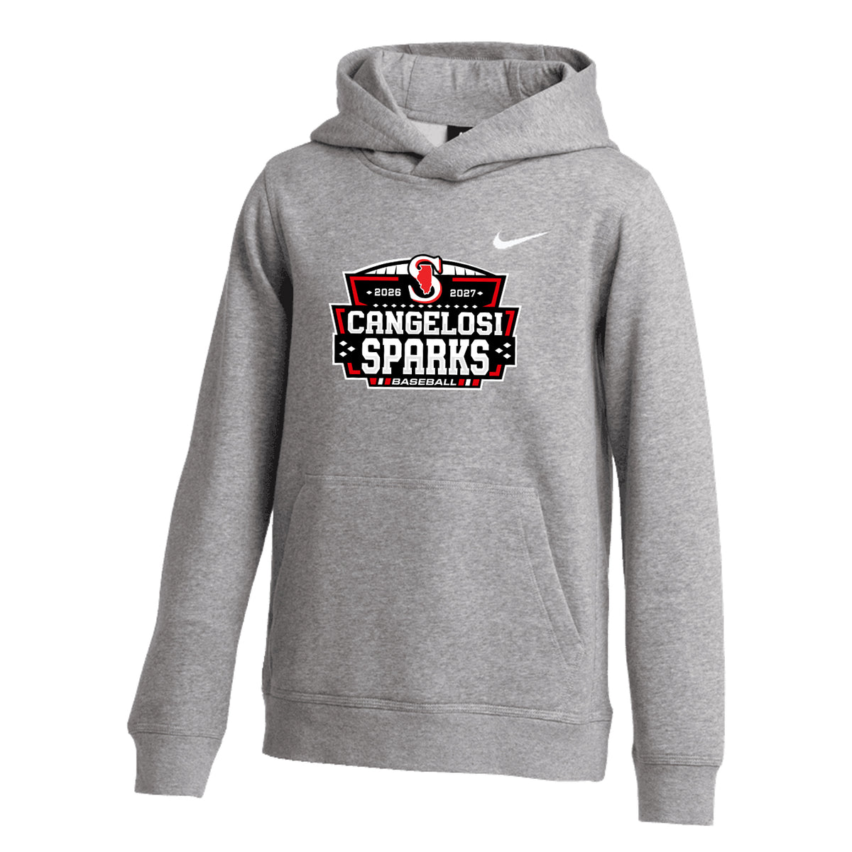 YOUTH NIKE SPARKS MAIN CLUB FLEECE HOODIE