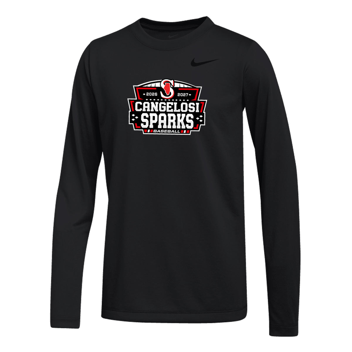 YOUTH NIKE SPARKS MAIN LEGEND LONG SLEEVE