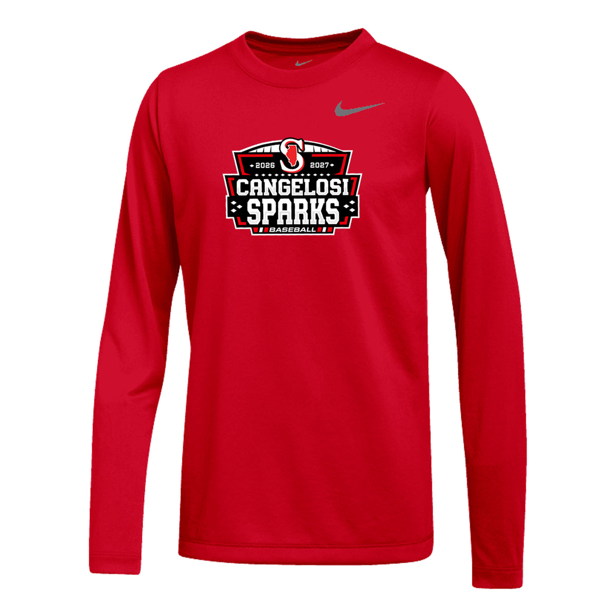 YOUTH NIKE SPARKS MAIN LEGEND LONG SLEEVE