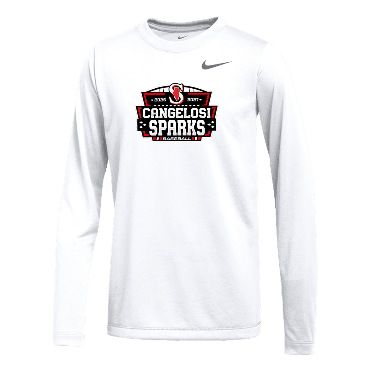YOUTH NIKE SPARKS MAIN LEGEND LONG SLEEVE