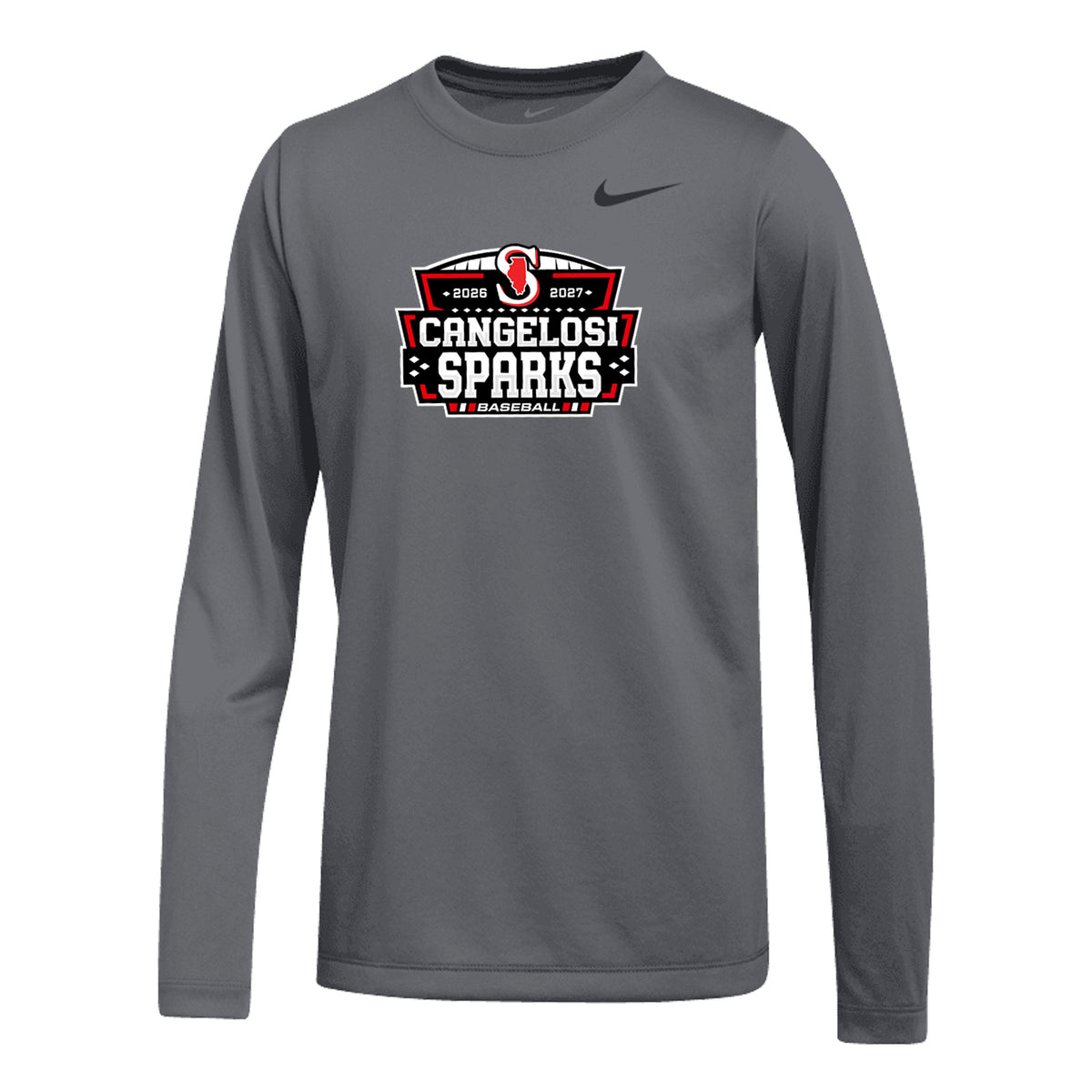 YOUTH NIKE SPARKS MAIN LEGEND LONG SLEEVE