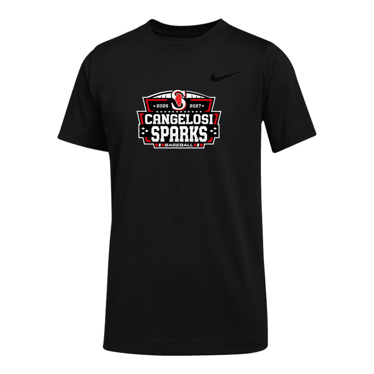 YOUTH NIKE SPARKS MAIN LEGEND SHORT SLEEVE
