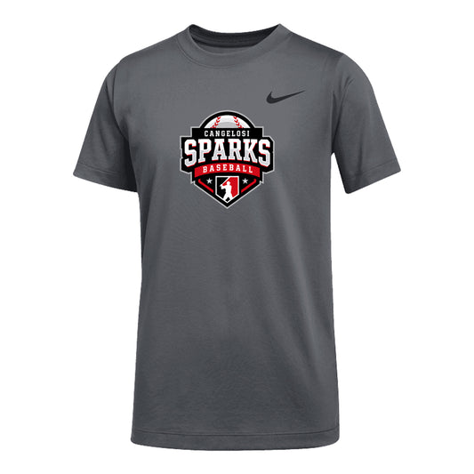 YOUTH NIKE SPARKS MAIN LEGEND SHORT SLEEVE