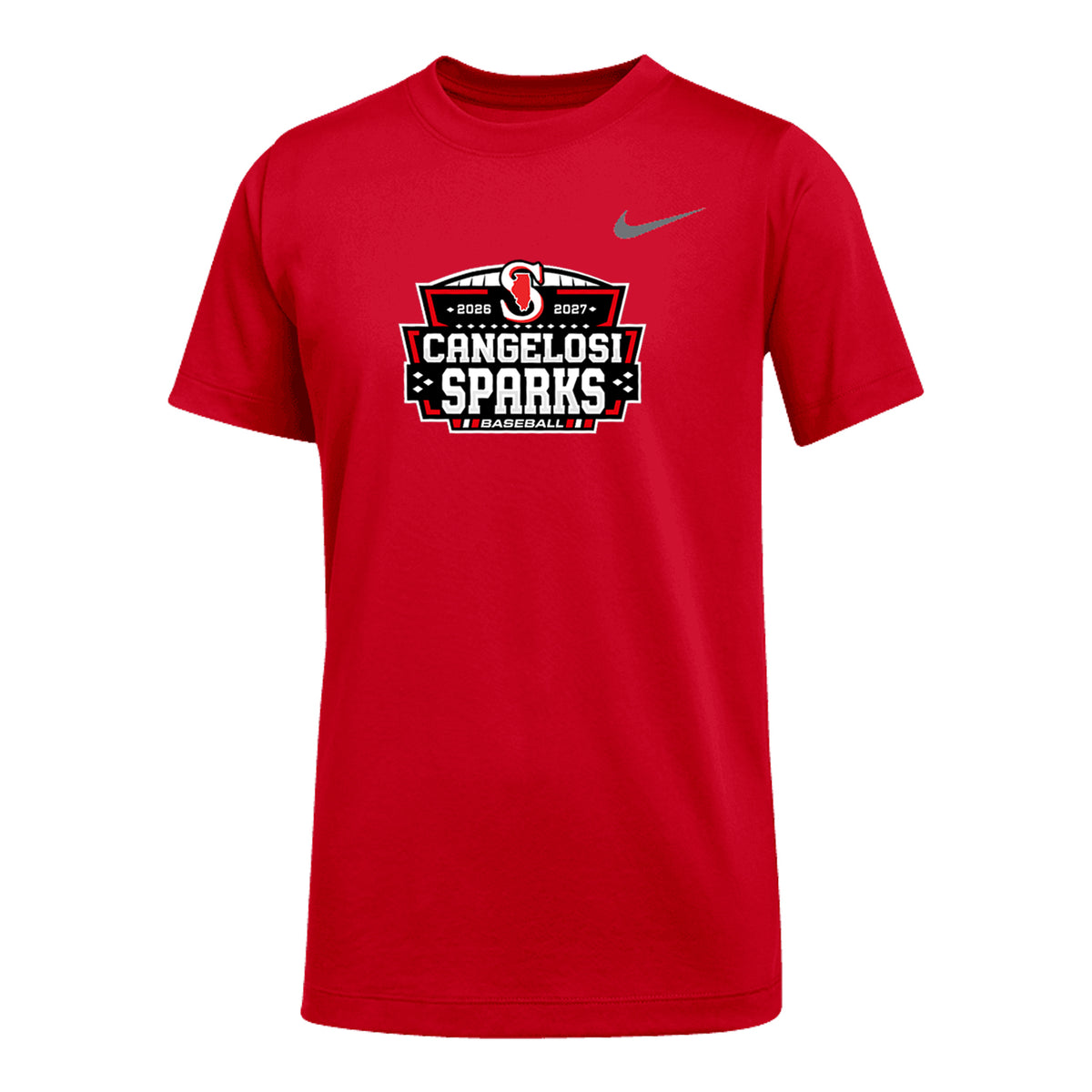 YOUTH NIKE SPARKS MAIN LEGEND SHORT SLEEVE