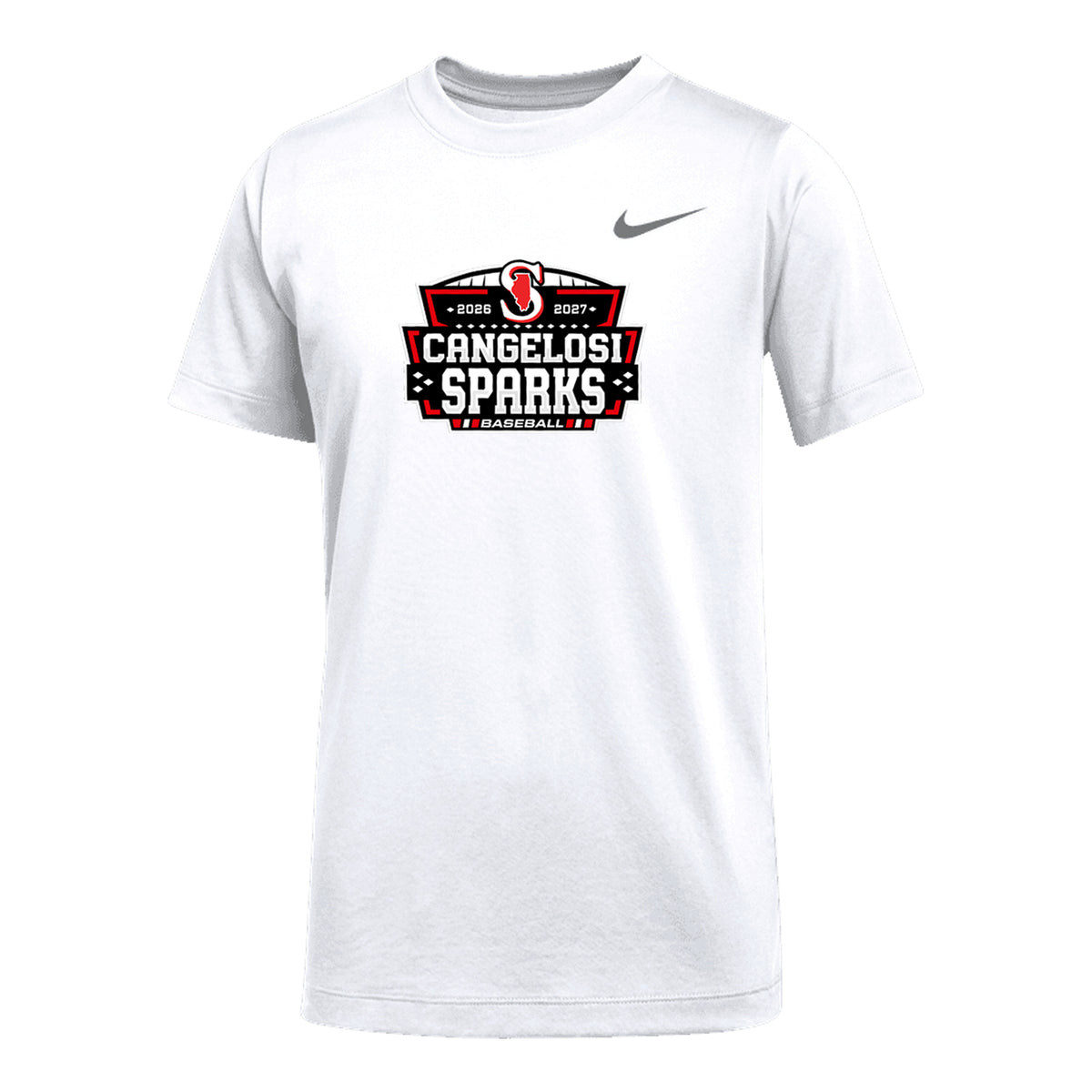 YOUTH NIKE SPARKS MAIN LEGEND SHORT SLEEVE