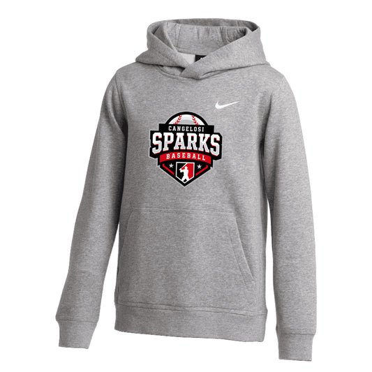 YOUTH NIKE SPARKS MAIN CLUB FLEECE HOODIE