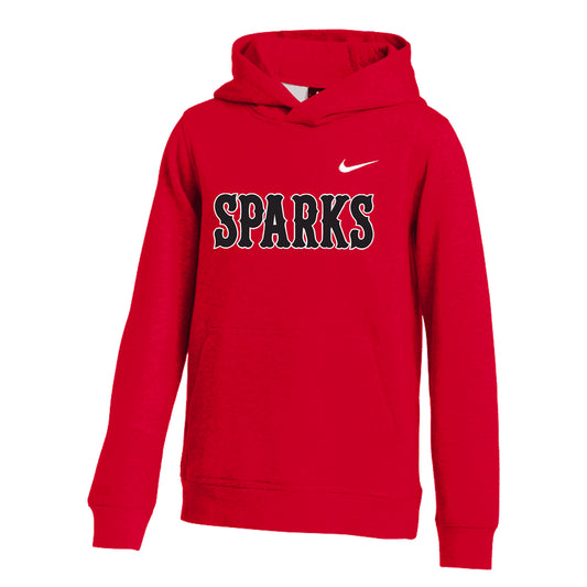 YOUTH NIKE SPARKS CLUB FLEECE HOODIE