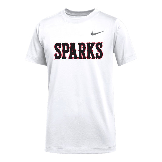 YOUTH NIKE SPARKS LEGEND SHORT SLEEVE