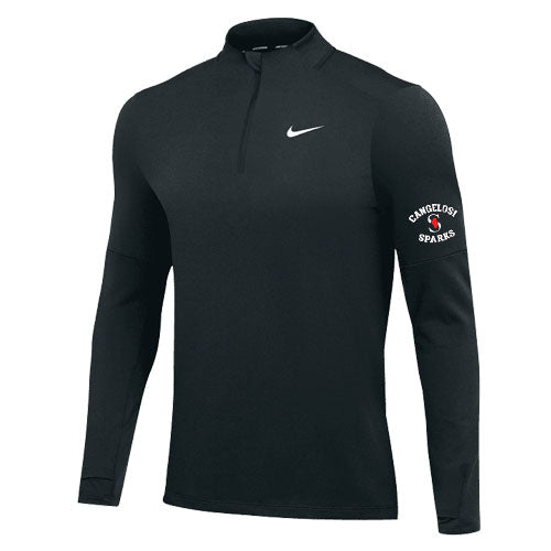 MENS NIKE SPARKS DRI-FIT ELEMENT HALF ZIP