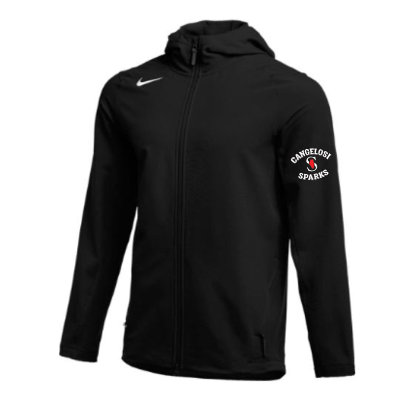 MENS NIKE SPARKS THERMA PRE-GAME FZ HOODIE