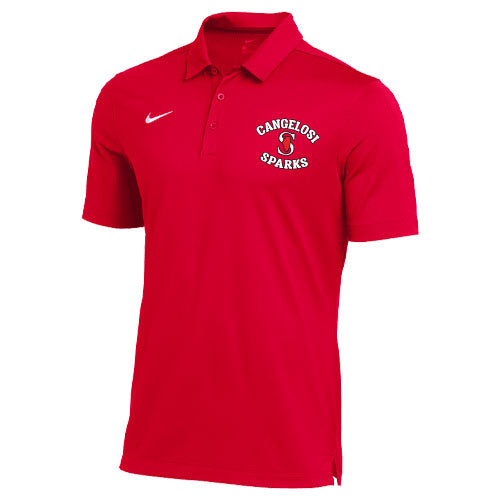 MENS NIKE SPARKS DF SS POLO